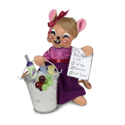 2022 Annalee ~ Wine ~ ''Bucket List Mouse'' ~ #261522 ~ NWT