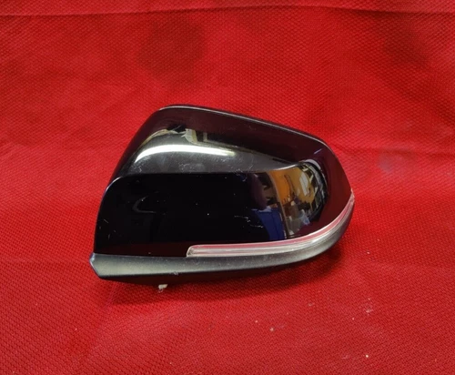 12-18 BMW 320 328 335 FRONT LEFT DRIVER SIDE VIEW MIRROR BLACK AUTO FOLD - PARTS