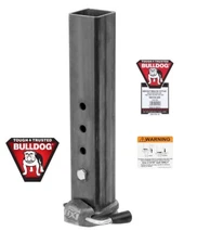 Bulldog BX1 Square Gooseneck Trailer Coupler 25K 4" Inner Tube ONLY 2-5/16"Ball