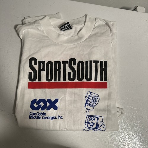 Vintage Macon Braves Tee T-Shirt Size XL Baseball Atlanta MLB Cox Cable Night - Picture 3 of 5
