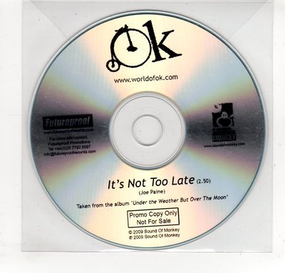 (GP421) OK, It's Not Too Late - 2009 DJ CD