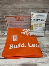 The Home Depot Kids Workshop Heart Candy Box Kit w/ Apron and Pin 2019
