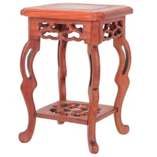 Decorations Office Chinese Vase Stand Display Pedestal for