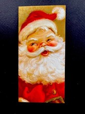 VTG Unused Hallmark Xmas Greeting Card A Very Jolly Santa Smiling   