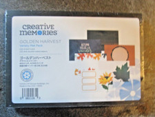 CREATIVE MEMORIES Golden Harvest Variety Mat Pack 24 - Brand NEW 2022