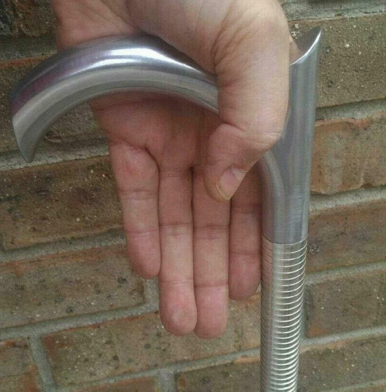 Aluminum Tactical Walking Cane-The Remarkable V Handle walking cane-Steampunk