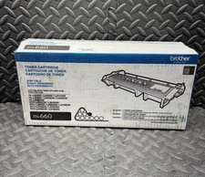 Genuine OEM Brother TN-660 Replacement High-Yield Black Toner Cartridge