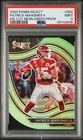 2020 Panini Select - Field Level Patrick Mahomes II #302 Neon Green Prizm PSA 9