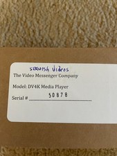 NEW VMC The Video Messenger DV4 HD Pro Multimedia Player DV4 HD5