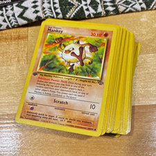 Pokemon Jungle/BaseSet Mixed Card Lot English...