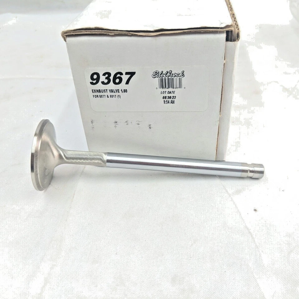 Edelbrock 9367 For Mopar Performer RPM Heads Stainless Engine Exhaust Valve Open - Image 3 of 4