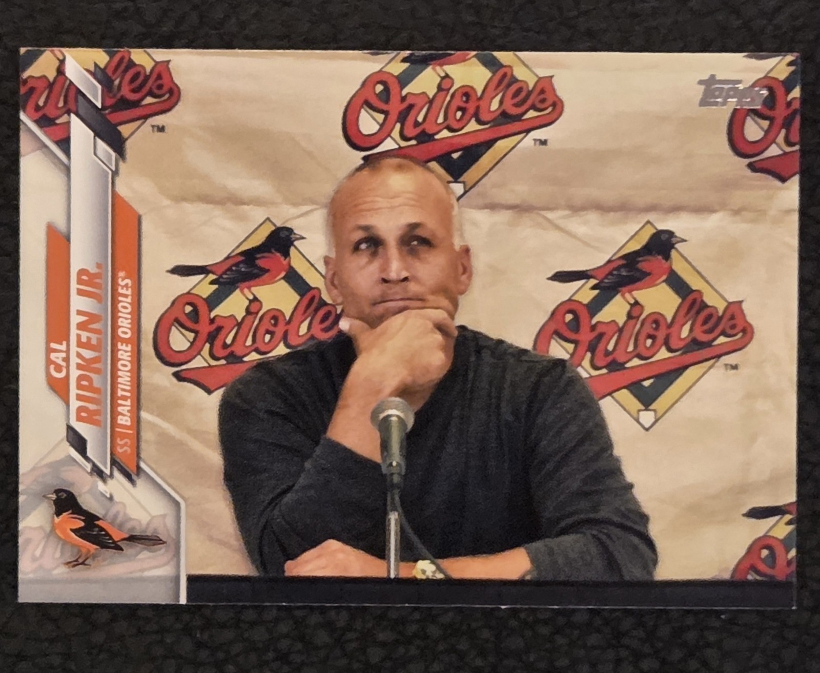 Cal Ripken Jr 2020 Topps Update Series U-209 SP Image Variation Orioles