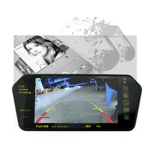 7 Inch TFT LCD Display 800 480 Parking System Rear View Camera MP5 USB/SD/FM Car