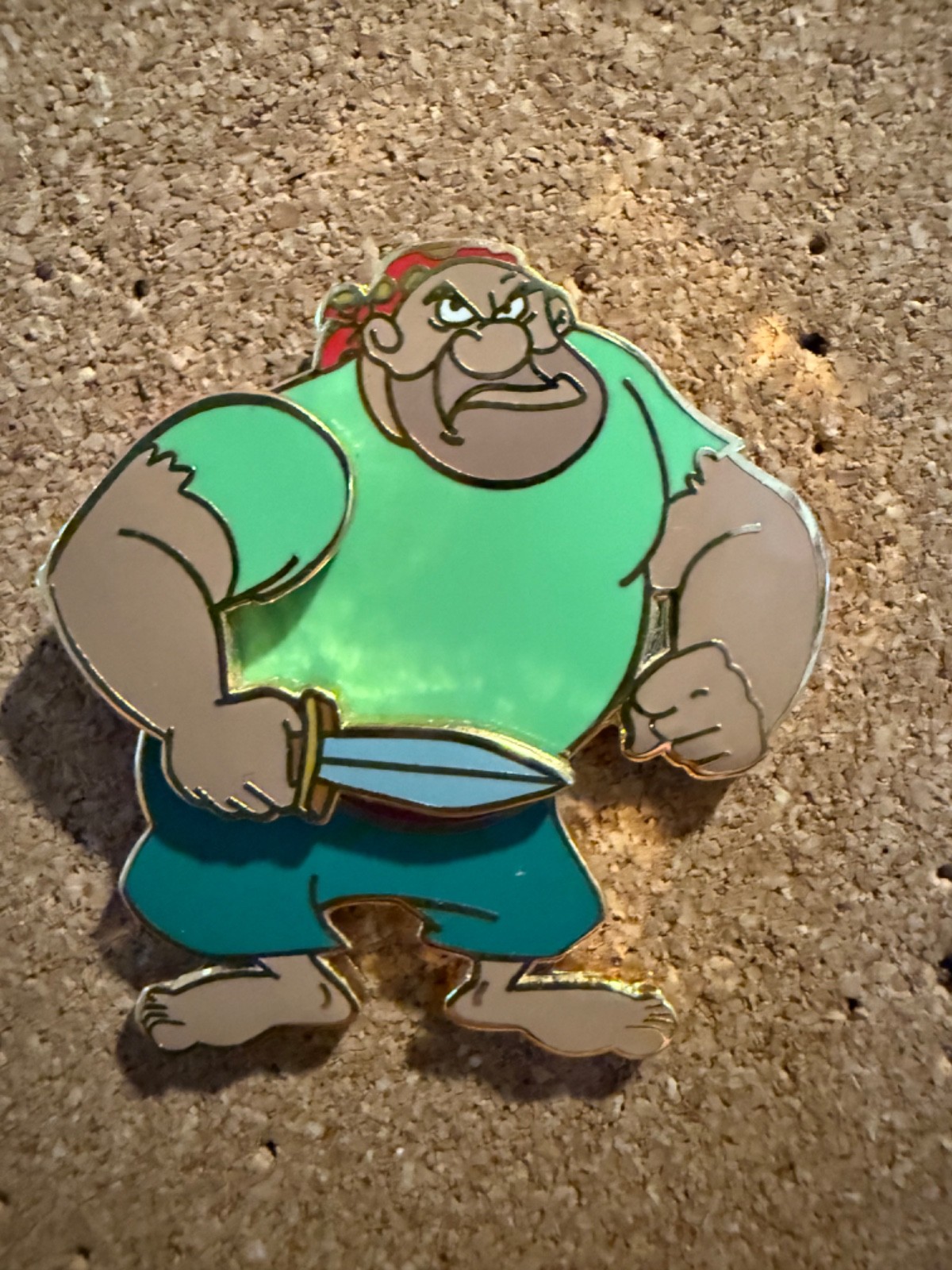 Disney Pin - Pirate Black Murphy from Peter Pan 9871 Return to Neverland