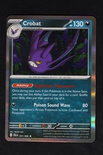 Pokemon Crobat R NM - ME04: Chaos Rising 051/086