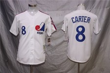 Gary Carter 1982 Montreal Expos Cooperstown Men's Home MLB Baseball Jersey