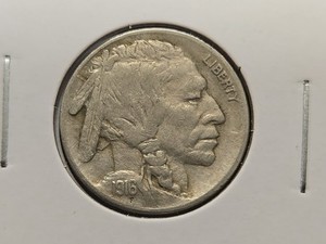 1916 Buffalo Nickel 5C Coin Circulated