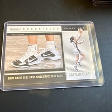 Panini Chronicles Caitlin Clark Indiana Fever Shoe Game #74 #75 2025 Lot