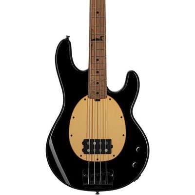 Sterling StingRay Pete Wentz Signature 4-String Bass Guitar, Black