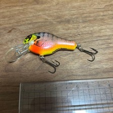 Bagley Small Fly Bream Old Fishing Lure Gold Floater Used
