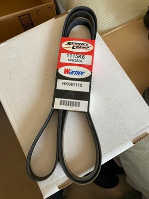 NIP Service Champ Goodyear belt 1115K6 Gates K061115 Bando 6PK283