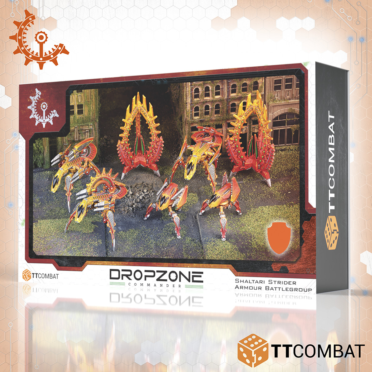 Dropzone Commander BNIB Shaltari Strider Armour Battlegroup