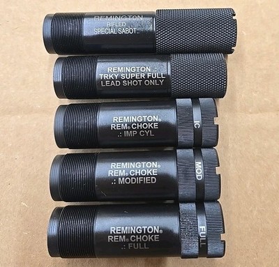 5X Remington Express IC Mod Full TURKEY RIFL Bundle 12 Gauge Ext Rem Choke 19149