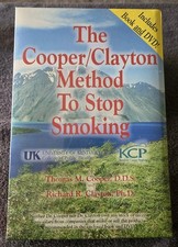 The Cooper / Clayton Method To Stop Smoking Book  DVD Sealed New