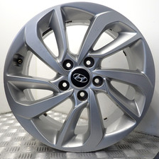 HYUNDAI TUSCON 17" SILVER ALLOY WHEEL RIM 52910-D7280 (S-439)