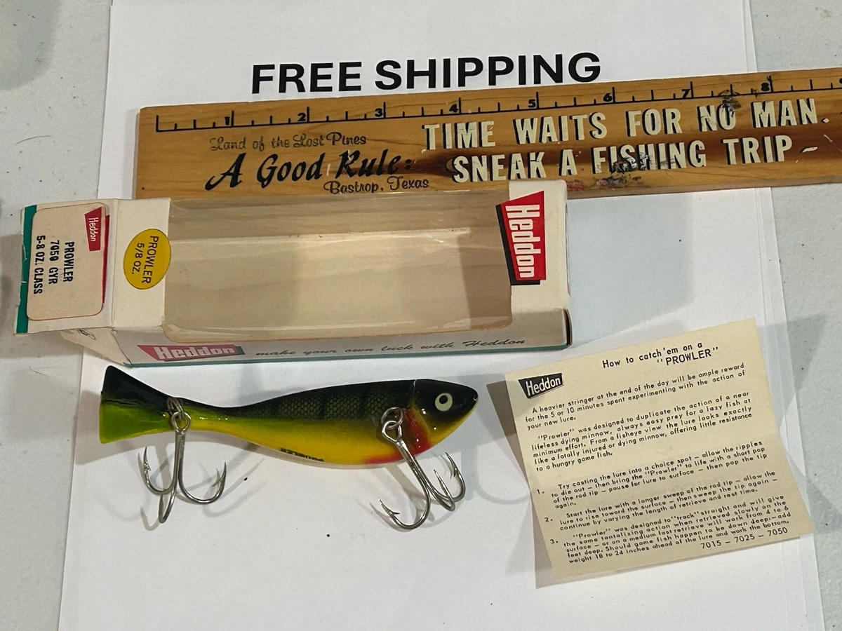 Heddon Box Insert Included Vintage Fishing Lures for sale | eBay