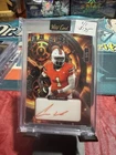 RED INK AUTO #1/1 QB1 On The Clock Cameron Ward RC 2024 Wildcard Miami Vertical