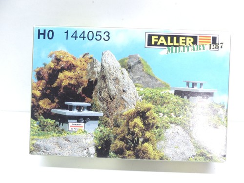 Faller H0 144053 kit búnker nuclear salidas de emergencia, sin construir, NUEVO en EMBALAJE ORIGINAL #66332 | Zustand: Gebraucht