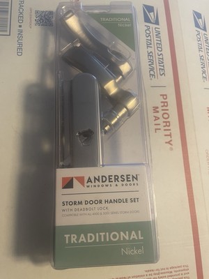 Anderson 92892 Storm Door Handle Set W/Deadbolt Lock In