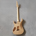 DIY 170 Electric Guitar Kit Mahogany Body Maple Neck HH Pickups Tremolo Bolt-on — photo 7