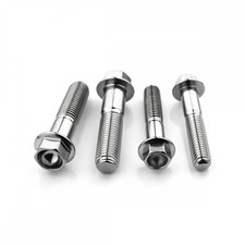 Suzuki GSXR1000 K1-K2 01-02 Stainless Steel Front Axle Pinch Bolt Kit