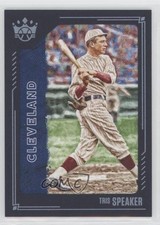2021 Panini Diamond Kings Short Print Blue Framed Tris Speaker #112 HOF 0i3a