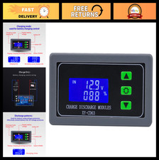 Low Voltage Disconnect Switch Module 6V-60V, 30A LCD Display Under-Voltage Prote