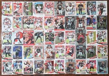 NFL Football Cincinnati Bengals Rookie Insert 50 Card Team Lot Collection