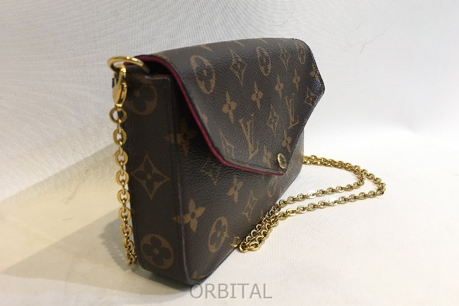 Louis Vuitton M81896 Pochette Felissie Chain Shoulder Bag Louis Vuitton M81896 Pochette Felissie Chain Shoulder Bag
