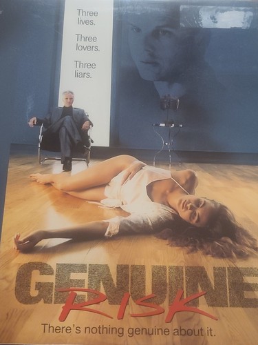 Genuine Risk (Laserdisc, 1991) NEW SEALED MINT - Afbeelding 5 van 11