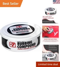 Professional-Grade Heavy Duty Rubbing Compound - 10 Fl Oz - Easy Application