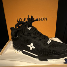 Louis Vuitton LV Skate Sneaker Black White Low Top Lace