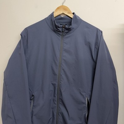 CONDITION WEAR Herren coole blau graue Windjacke Fitnessjacke Medium Tommy Mallet