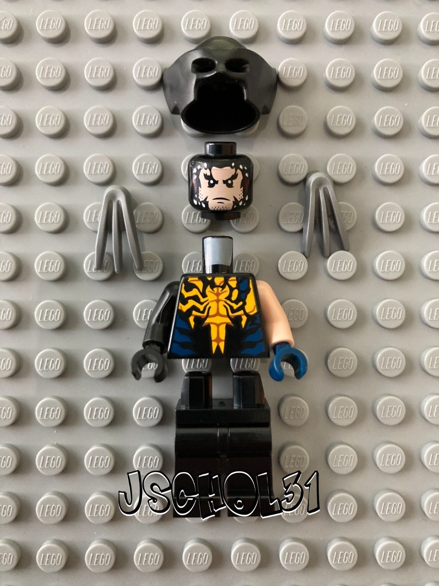LEGO Venomized Wolverine Minifigure from Marvel Spider-Man set