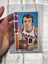 1976-77 Topps Set-Break #93 Billy Cunningham NM/MT OR BETTER Vintage Basketball
