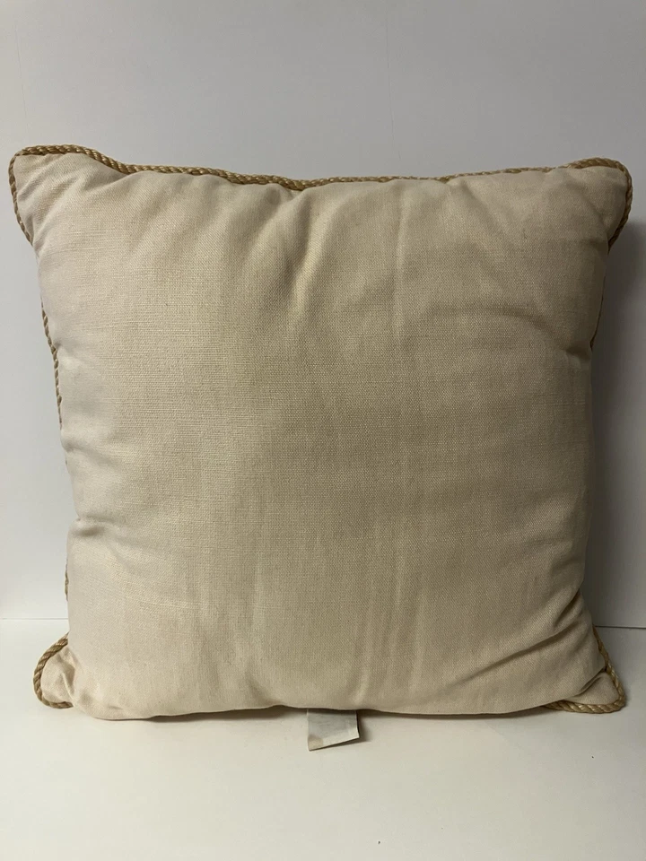 VINTAGE Waverly Southwestern Aztec Throw Pillow Multicolor Geometric 15’’ x 15’’ - Imagem 3 de 4