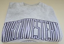 Vintage Champion Reverse Weave Northwestern University Sweatshirt, Large