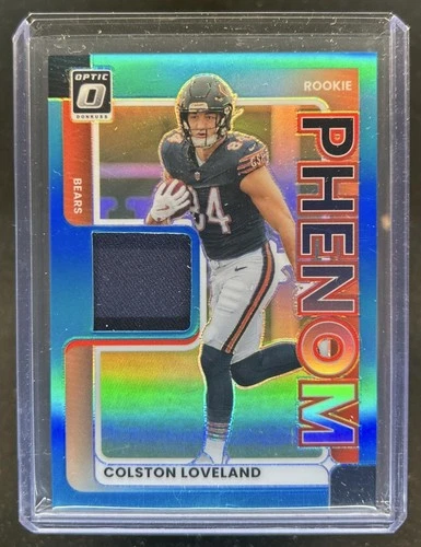2025 Donruss Optic Colston Loveland Neon Blue (RAW)