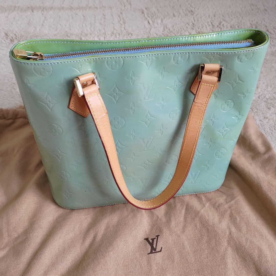 LOUIS VUITTON Monogram Canvas Tote Bag in Brown #PG6W8G