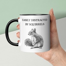 Leicht abgelenkt von Eichhörnchen Tasse & Un...